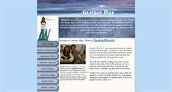 Desktop Screenshot of anotherwayliving.net